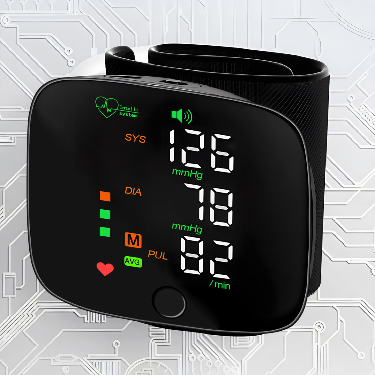 Wrist Electronic BP Monitor