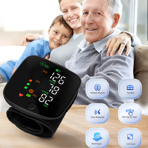 Wrist Electronic BP Monitor