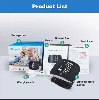 Wrist Electronic BP Monitor
